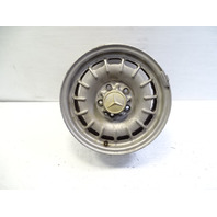 85 Mercedes R107 380SL wheel, 6.5x14 1264002102 ET30 silver