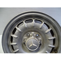 85 Mercedes R107 380SL wheel, 6x14 1264001902 ET30 silver