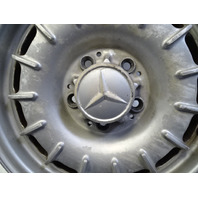 85 Mercedes R107 380SL wheel, 6x14 1264001902 ET30 silver