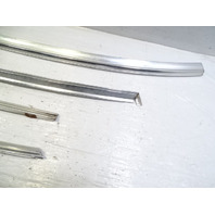 85 Mercedes R107 380SL trim set, windshield surround, chrome, rear, hard top