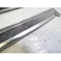 85 Mercedes R107 380SL trim set, windshield surround, chrome, rear, hard top