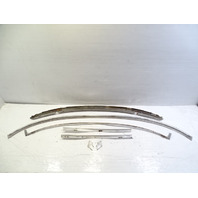 85 Mercedes R107 380SL trim set, windshield surround, chrome