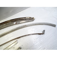 85 Mercedes R107 380SL trim set, windshield surround, chrome