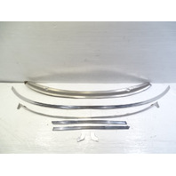 85 Mercedes R107 380SL trim set, windshield surround, chrome