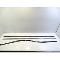 85 Mercedes R107 380SL trim set, rocker moulding, lower, chrome