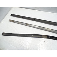 85 Mercedes R107 380SL trim set, rocker moulding, lower, chrome