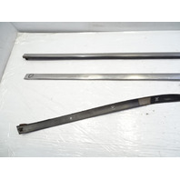 85 Mercedes R107 380SL trim set, rocker moulding, lower, chrome