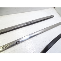 85 Mercedes R107 380SL trim set, rocker moulding, lower, chrome