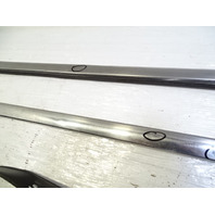 85 Mercedes R107 380SL trim set, rocker moulding, lower, chrome