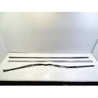 85 Mercedes R107 380SL trim set, rocker moulding, lower, chrome