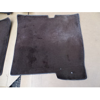 85 Mercedes R107 380SL floor mats, interior, brown