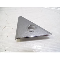 79 Mercedes W123 300CD trim, interior mirror bolt cover plate, left 1237251311