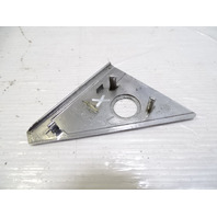 79 Mercedes W123 300CD trim, interior mirror bolt cover plate, left 1237251311