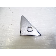 79 Mercedes W123 300CD trim, interior mirror bolt cover plate, left 1237251311