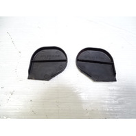 79 Mercedes W123 300CD trim set, seat belt runner bolt cover 1239191620 1239191520