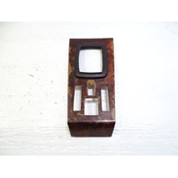 79 Mercedes W123 300CD wood trim, center console, burlwood
