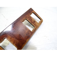 79 Mercedes W123 300CD trim, switch bezel surround 4 button burlwood