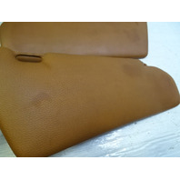 79 Mercedes W123 300CD sunvisor set, left and right palomino Coupe