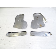 79 Mercedes W123 300CD trim set, door edge chrome covers, left / right Coupe