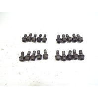 79 Mercedes W123 300CD lug nuts, set of 20, short w/steel hub caps