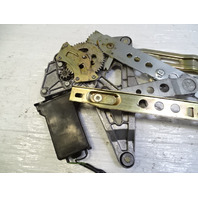 79 Mercedes W123 300CD window motor and regulator, left front 0130820056 Coupe