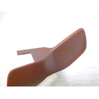 79 Mercedes W123 300CD trim, seat belt buckle cover panel, right, 1239182530 palomino Coupe