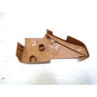 79 Mercedes W123 300CD trim, seat belt buckle cover panel, right, 1239182730 palomino Coupe