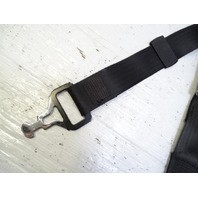 79 Mercedes W123 300CD seat belt buckle strap rear center black 1238602085 Coupe
