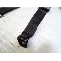 79 Mercedes W123 300CD seat belt buckle strap rear center black 1238602085 Coupe