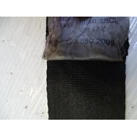79 Mercedes W123 300CD seat belt buckle strap rear center black 1238602085 Coupe