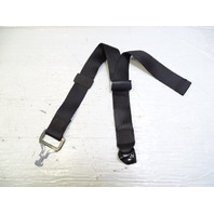 79 Mercedes W123 300CD seat belt buckle strap rear center black 1238602085 Coupe