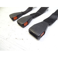 79 Mercedes W123 300CD seat belt buckle set 3pc rear left/right center 1238600469 Coupe