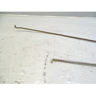 79 Mercedes W123 300CD door lock cable rod, left front Coupe
