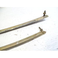 79 Mercedes W123 300CD window rail w/mirror trim left front Coupe