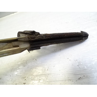 79 Mercedes W123 300CD window rail w/mirror trim left front Coupe