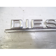 79 Mercedes W123 300CD emblem, on trunk diesel, 1298170015