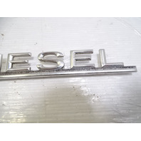 79 Mercedes W123 300CD emblem, on trunk diesel, 1298170015
