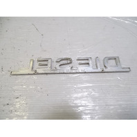 79 Mercedes W123 300CD emblem, on trunk diesel, 1298170015