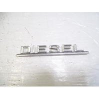 79 Mercedes W123 300CD emblem, on trunk diesel, 1298170015
