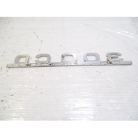 79 Mercedes W123 300CD  emblem, on trunk lid 1238171415 300CD Coupe