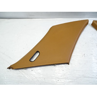 79 Mercedes W123 300CD trim set, interior, C-pillar covers, 1236901025 1236900925 palomino Coupe