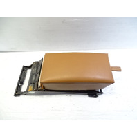 79 Mercedes W123 300CD center console, armrest w/bracket, rear palomino Coupe