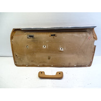 79 Mercedes W123 300CD door panel, left front palomino Coupe