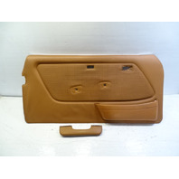 79 Mercedes W123 300CD door panel, left front palomino Coupe