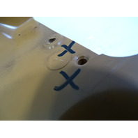 79 Mercedes W123 300CD trim, foot rest panel, palomino 1239760060