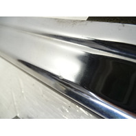 79 Mercedes W123 300CD trim, door chrome trim w/ window scraper seal, left Coupe