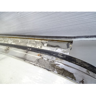79 Mercedes W123 300CD trim set window surround molding chrome right inner/outer Coupe