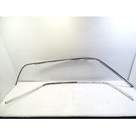 79 Mercedes W123 300CD trim set window surround molding chrome right inner/outer Coupe