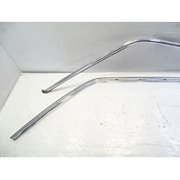 79 Mercedes W123 300CD trim set window surround molding chrome left inner/outer Coupe