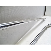 79 Mercedes W123 300CD trim set window surround molding chrome left inner/outer Coupe